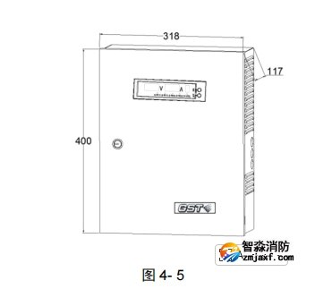 海灣GST-DY-200H 智能電源箱外形圖 海灣GST-DY-200H 智能電源箱外形圖